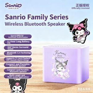 Sanrio Wireless Bluetooth-compatible Speaker Yx-954, Random Color, Portable Audio